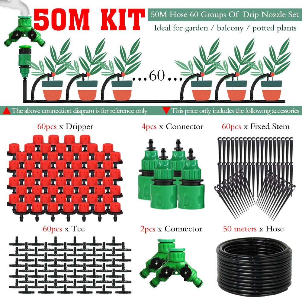 The Bedside Drip Kit - Automatic Raised Bed Watering System