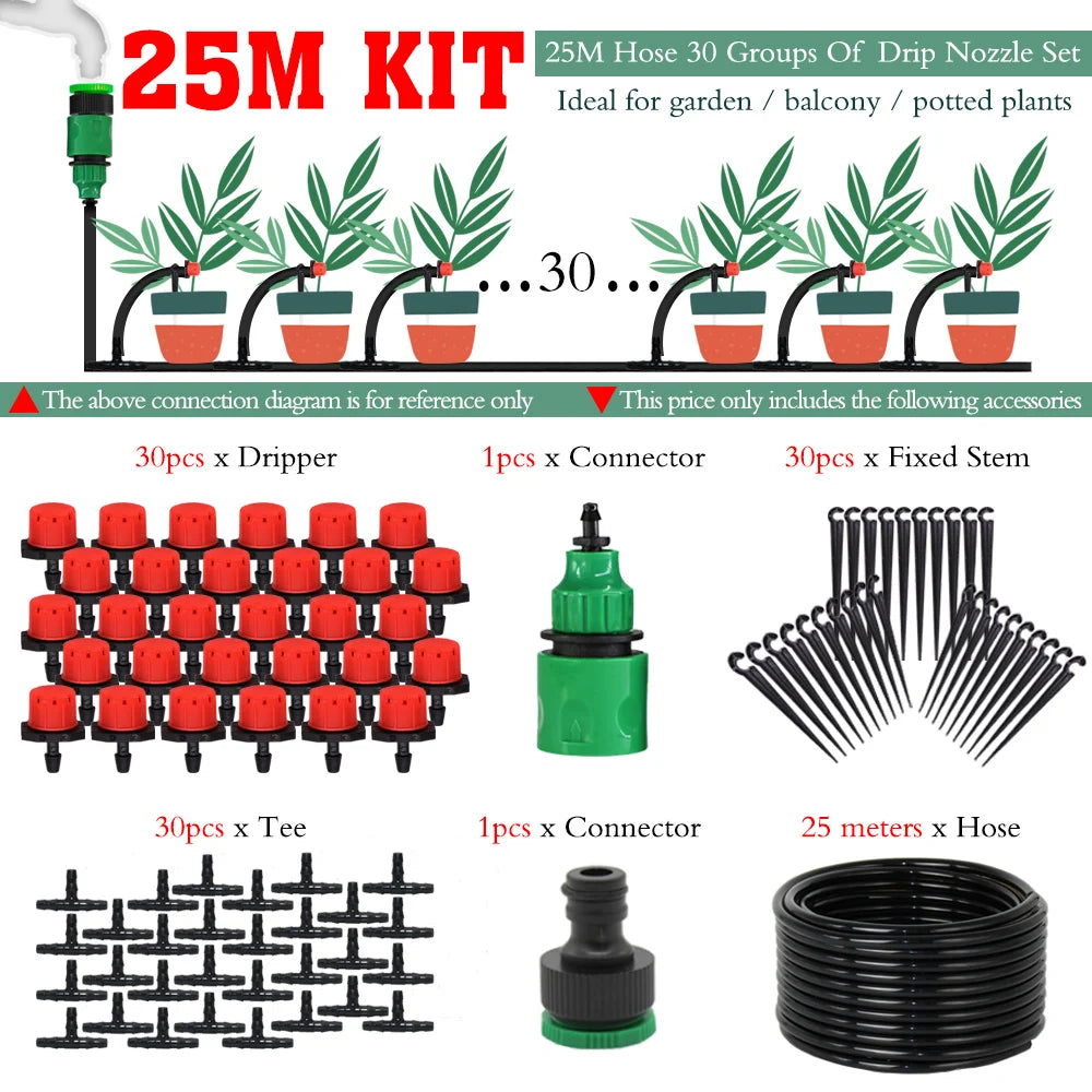 The Bedside Drip Kit - Automatic Raised Bed Watering System