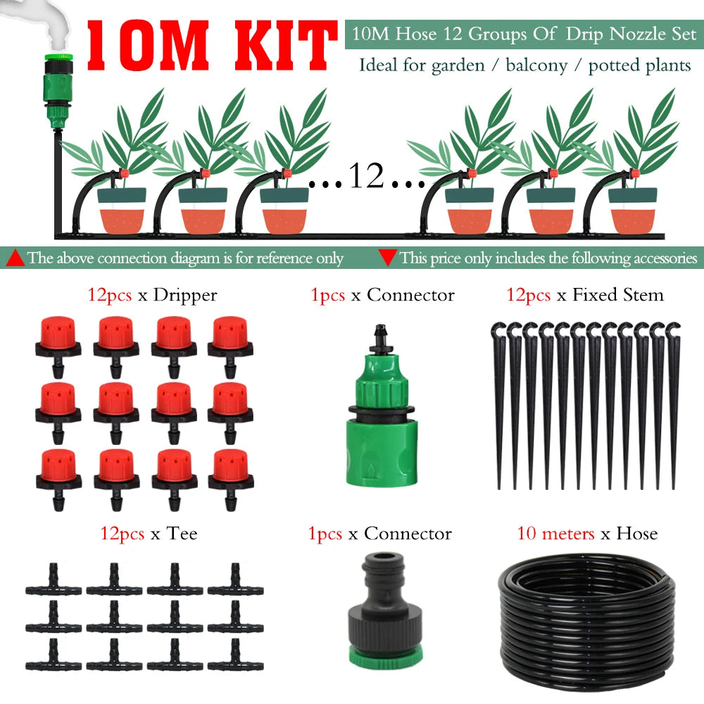 The Bedside Drip Kit - Automatic Raised Bed Watering System